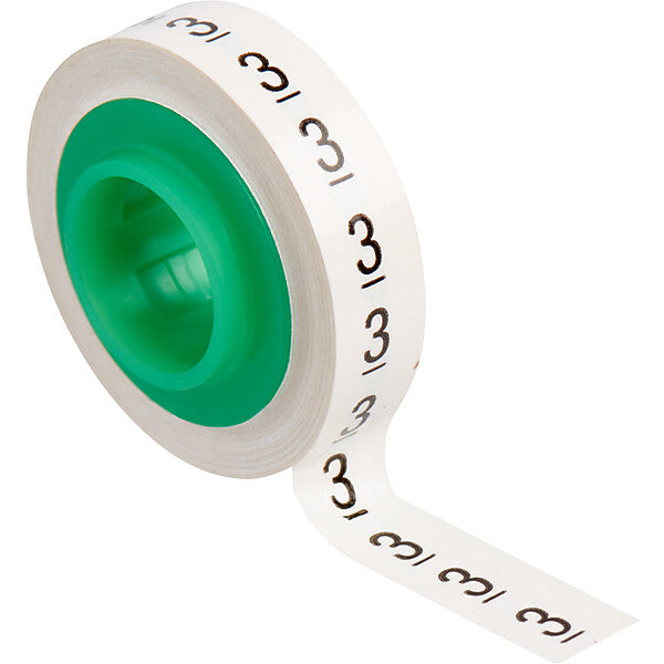 3M Kabelmark. Nachfüllrollen Ziffer 3, 3er Pack SDR-3(VE3)